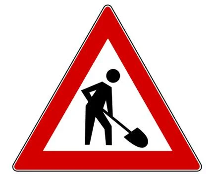 Traffic sign Stock-Illustration
