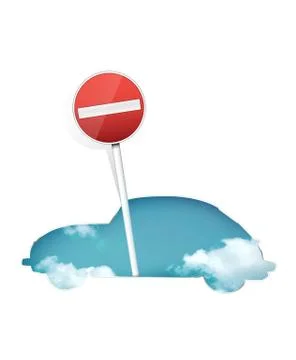 Traffic Sign Stock-Illustration