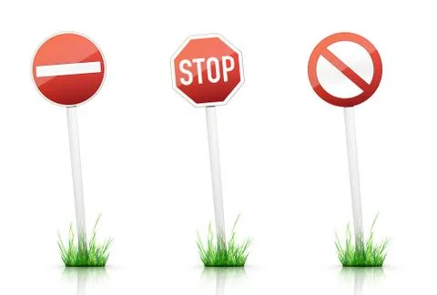 Traffic Sign Stock Illustration