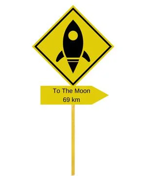 Traffic sign meme Stock Illustration