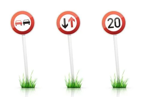 Traffic Sign  Warning Stock Illustration