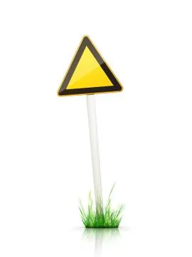 Traffic Sign  Warning Stock Illustration