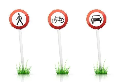 Traffic Sign  Warning Stock-Illustration