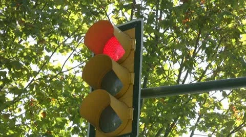 Traffic Signal Stock Footage 8907611