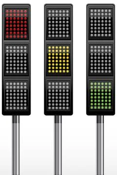 Traffic signal Stock Illustration