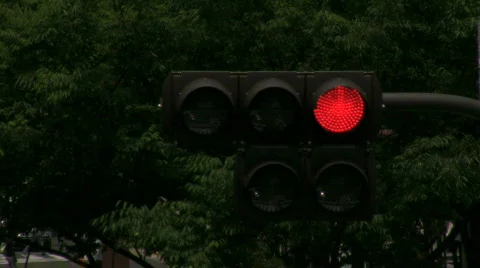 Traffic Signal Time Lapse Stock Footage 729892
