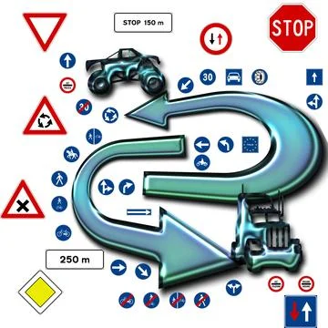 Traffic signals Stock Photos