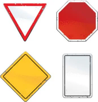 Traffic Signs Stock Illustration