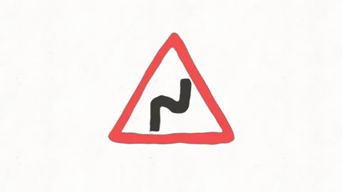 Traffic Signs Learning Animation Stock Footage 335474986