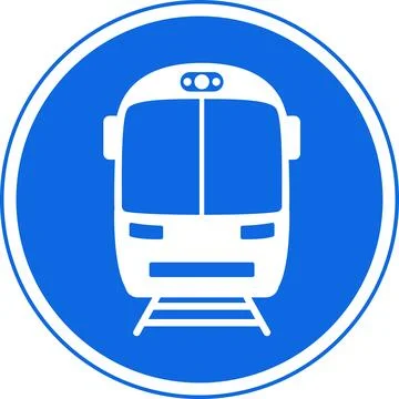 Traffic signs permitting specific types of vehicles. Mandatory signs vector Stock Illustration