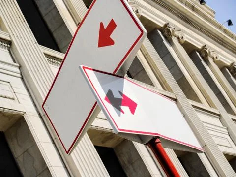 Traffic signs Stock Photos
