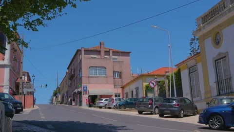 Traffic in Sintra Stock Footage 90900534