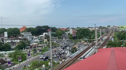 Traffic situation Stock Footage 307048473