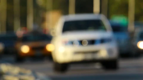 Traffic Soft Hudson Parkway Video stock 1089775