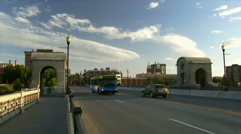 Traffic in Spokane, Washington Stock Footage 44827569