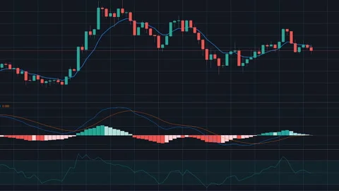 Traffic stock exchange graphics in an accelerated form. Stock market, Stock Footage 132081009