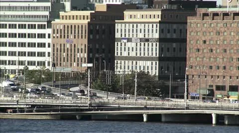 Traffic, Stockholm Stock Footage 11340984