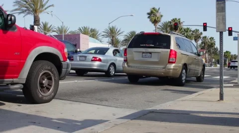 Traffic Stop Stock Footage 50232941