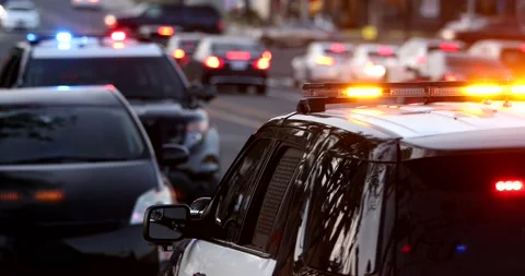 Traffic Stop Stock Footage 196903522