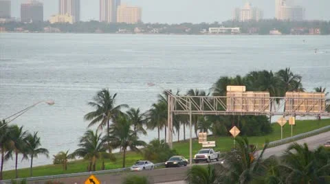 Traffic stop in Miami by Florida State Trooper Police Vidéo 11491571