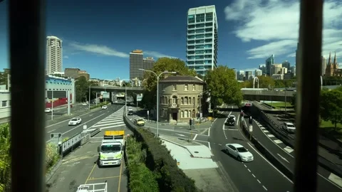 Traffic in Sydney Stock Footage 151613654
