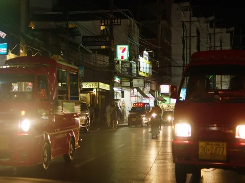 Traffic in Thai Video stock 81106360