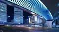 Traffic Through Downtown, Time-Lapse HD Footage