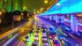 Traffic Through Downtown, Time-Lapse(panning shot). HD Footage