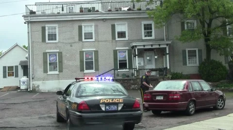 A traffic ticket Stock Footage 8559535