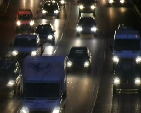 Traffic (time laps) Stock-Footage 120901