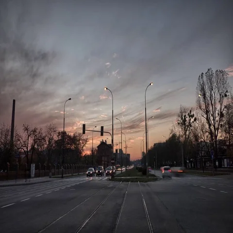 Traffic Time Lapse. 4k footage.  Video stock 69681353