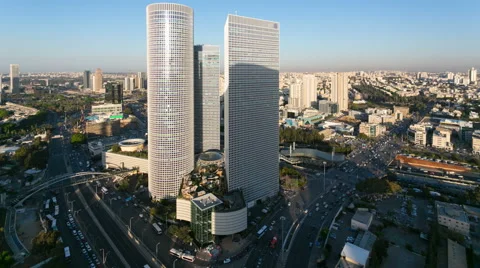 Traffic Time Lapse - Ayalon Freeway 库存影片 49928973