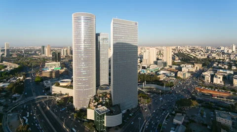 Traffic Time Lapse - Ayalon Freeway Vídeo Stock 49928993