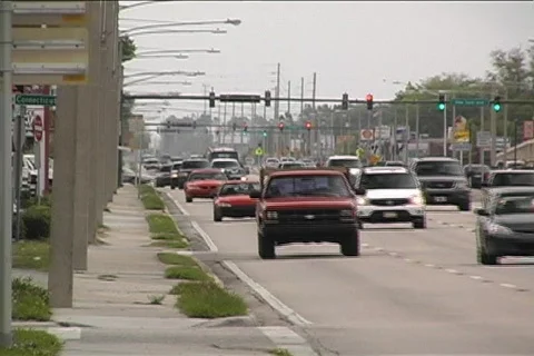 Traffic Time Lapse Видео 110108