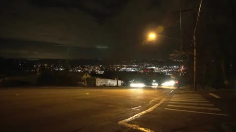 Traffic Time Lapse Stock Footage 10733033