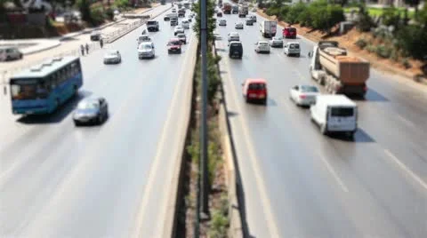 Traffic time lapse Stock Footage 11838149
