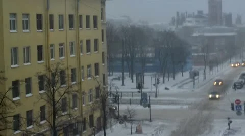 Traffic time lapse 動画素材 18195756