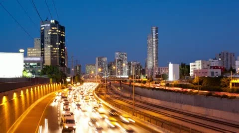 Traffic Time Lapse Vídeo Stock 20586651