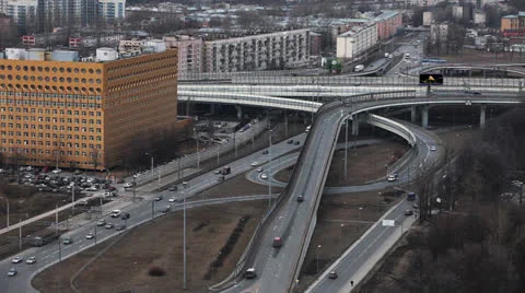 Traffic Time Lapse Stock Footage 22898872