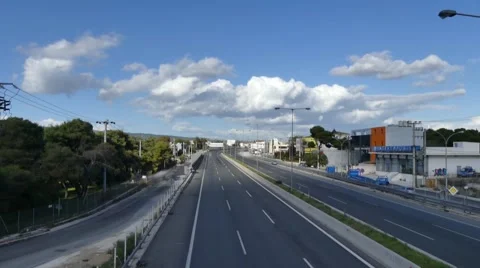 Traffic time lapse Stock Footage 61175538