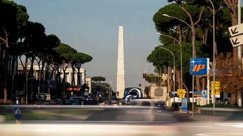 Traffic time lapse Stock Footage 70794464