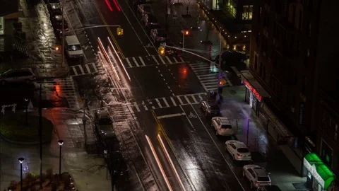 Traffic Time-lapse Stock Footage 71540786