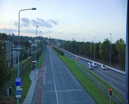 Traffic Timelabse , Dublin 動画素材 10914043
