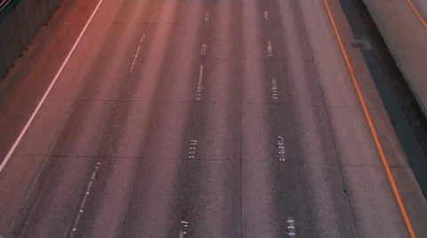 Traffic timelapce Stock Footage 7907693