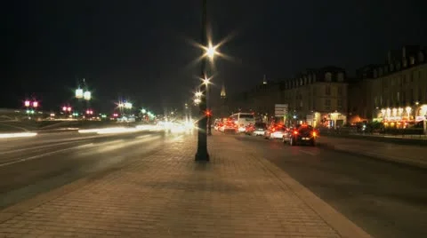 Traffic Timelapse 01 Stock Footage 11234526