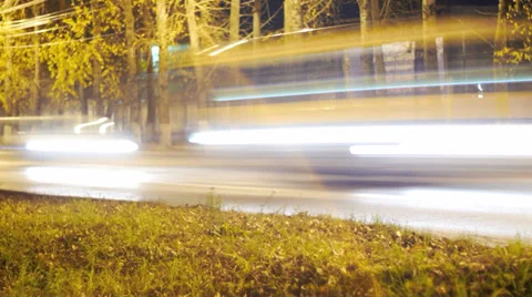 Traffic Timelapse Stock Footage 32196475