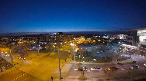 Traffic timelapse Stock Footage 44135431