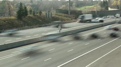 Traffic-Timelapse HD Stock Footage 12563827