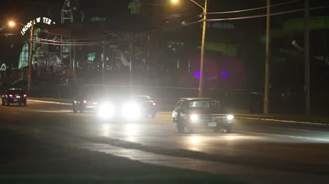 Traffic in Town Video stock 39147664