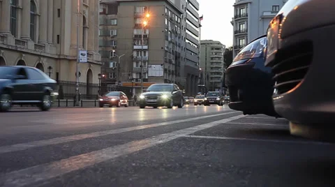 Traffic Traveling Stock Footage 27522745